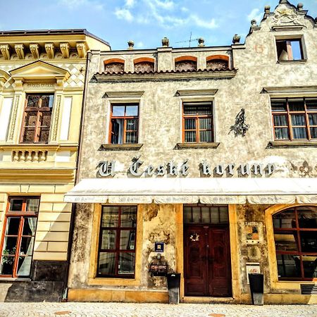 Hotel U Ceske Koruny Hradec Králové Dış mekan fotoğraf